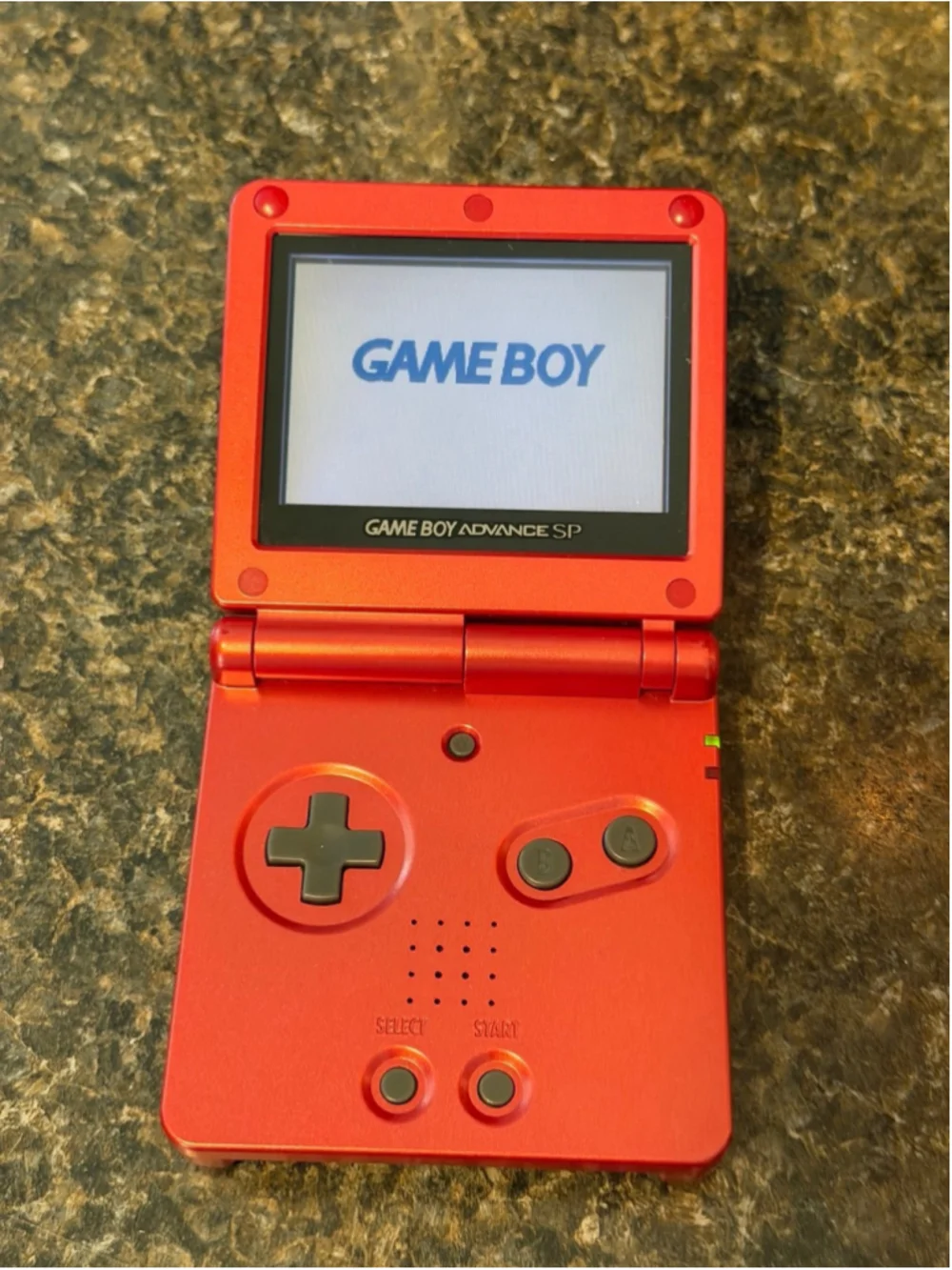 Nintendo Game Boy Advance SP & 3 Pokemon Games